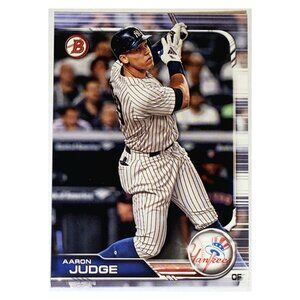 AARON JUDGE 2019 BOWMAN #16, NEW YORK YANKEES, ROOKIE OF THE YEAR, 3X MVP!